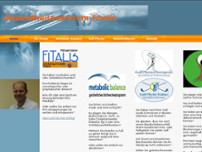 Fitalis Gesundheitszentrum Michael Kainer website screenshot