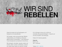 Rebel-Art website screenshot