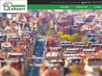 Website Screenshot Objektbetreuung Lehnert e.K. Service rund ums Haus
