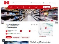 Website Screenshot Handelshof Lüneburg