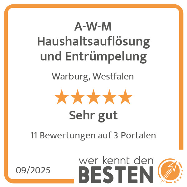 Bilder A-W-M Haushaltsauflösung und Entrümpelung