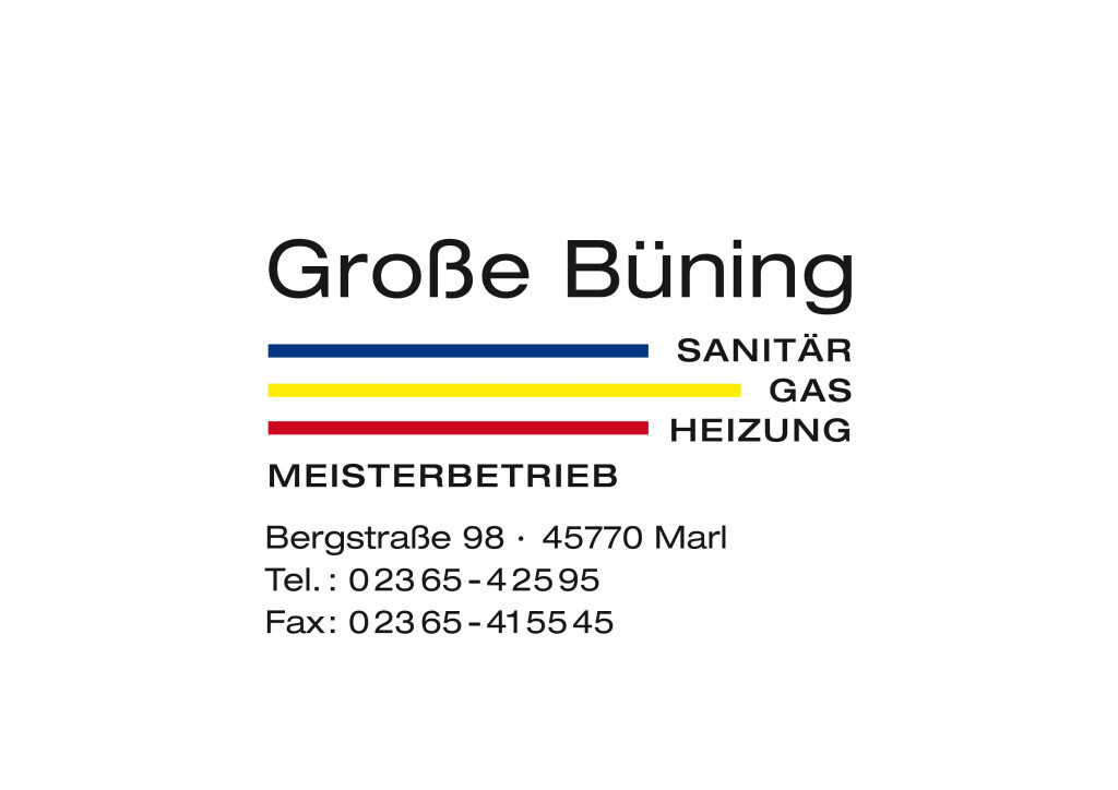 Große Büning Sanitär-Gas-Heizung Logo