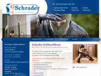 Gert Schrader Schlüsseldienst website screenshot