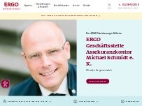 Website Screenshot ERGO Versicherung Assekuranzkontor Michael Schmidt e. K.