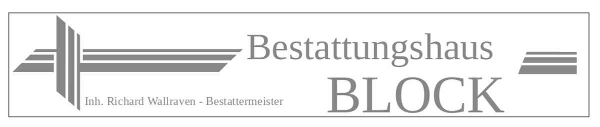 Bestattungshaus Block Inh. Richard Wallraven e.K. Logo