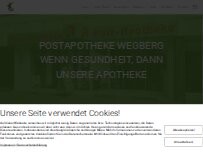 Website Screenshot Post-Apotheke