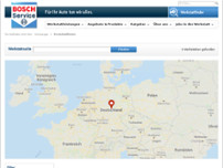 Bosch Service Timm GmbH website screenshot