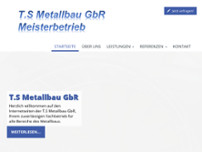 T.S Metallbau GbR website screenshot