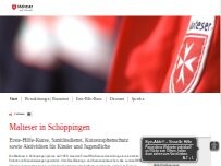 Website Screenshot Malteser Hilfsdienst