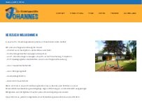 Website Screenshot Ev. Kindertagesstätte Johannes zu Rheine - Ev. Kirchengemeinde Johannes zu Rheine