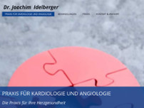 Dr. Joachim Idelberger website screenshot