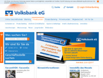 Volksbank Ennigerloh website screenshot