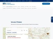 Website Screenshot Geschäftsstelle Ostbevern - Volksbank im Münsterland eG