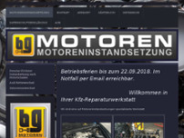 BG Motoren website screenshot