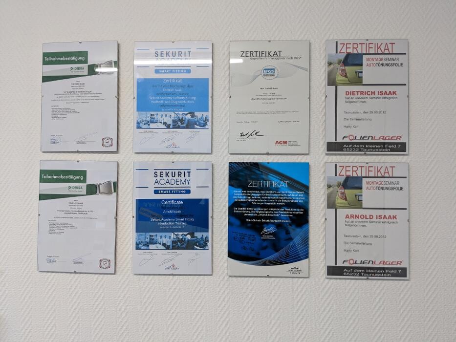 Bilder Autoglas Isaak
