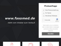 FASO med. website screenshot