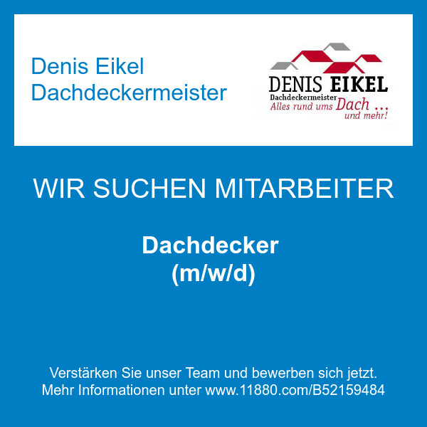 Bilder Denis Eikel Dachdeckermeister