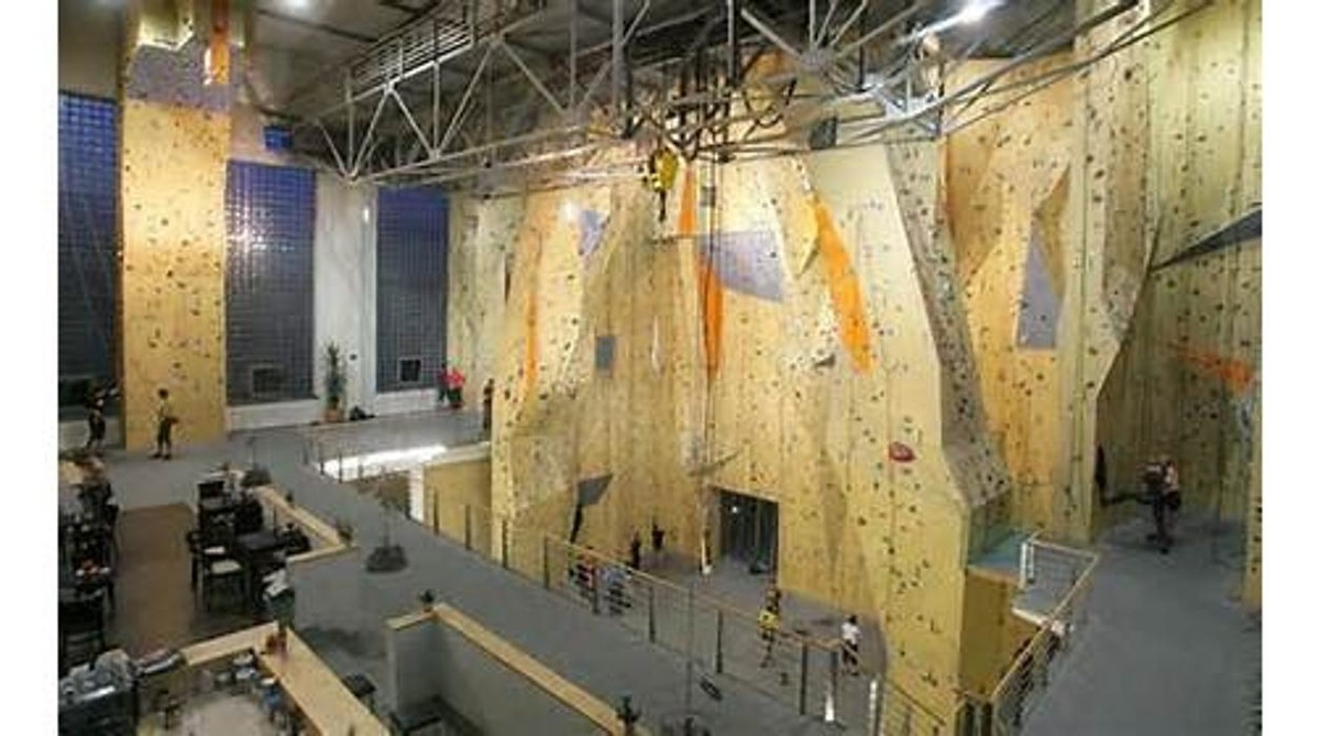 Bilder Kletterhalle Bergwerk