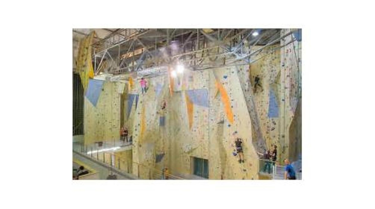 Bilder Kletterhalle Bergwerk