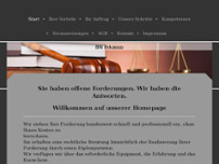 BN Inkasso website screenshot