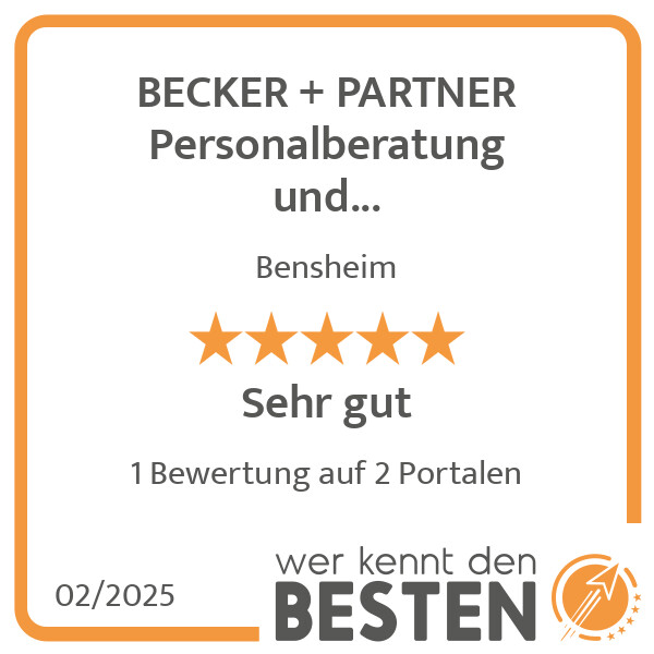 Bilder BECKER + PARTNER Personalberatung und Managementberatung für den Mittelstand PartG