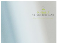 Screenshot for http://www.drvonderhaar.de