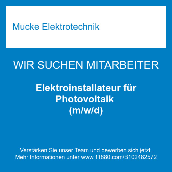 Bilder Mucke Elektrotechnik