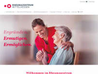 Rheumazentrum Mittelhessen website screenshot
