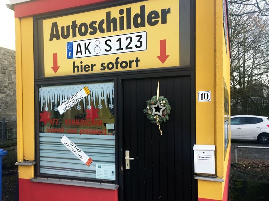 Bilder Autoschilder & Zulassungen Tönjes Altenkirchen