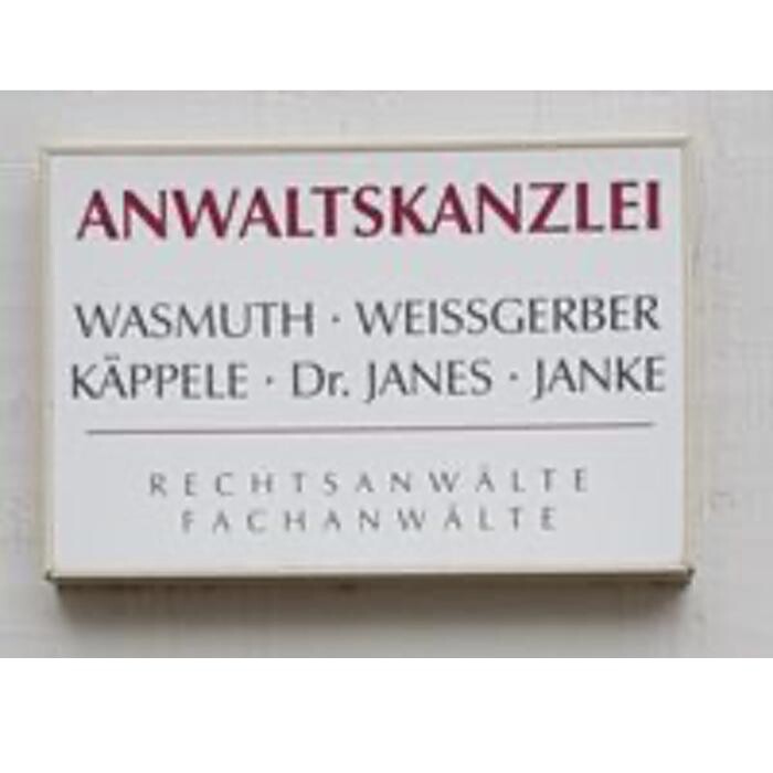 Bilder Anwaltskanzlei Wasmuth, Weißgerber, Käppele, Dr. Janes und Janke