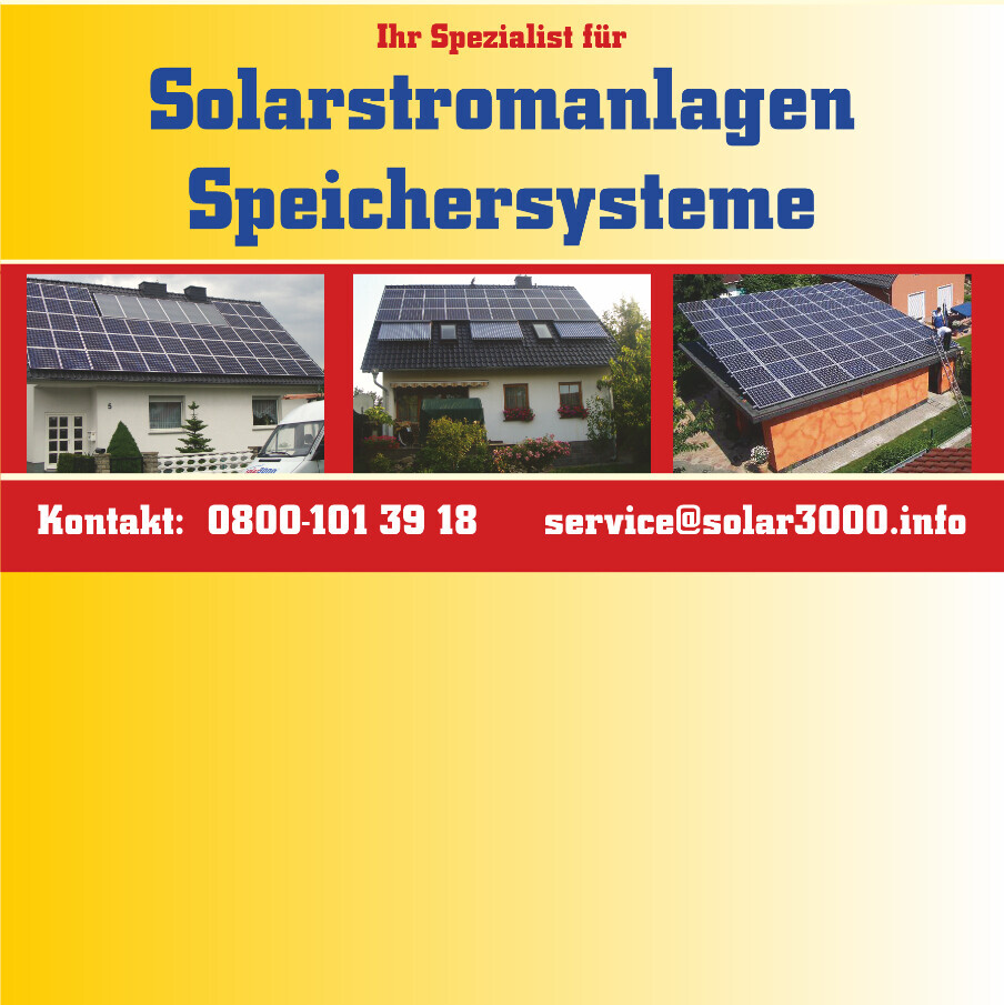 Bilder Solar 3000 Projekt GmbH
