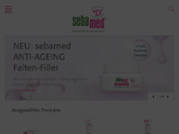 Screenshot for http://www.sebamed.de