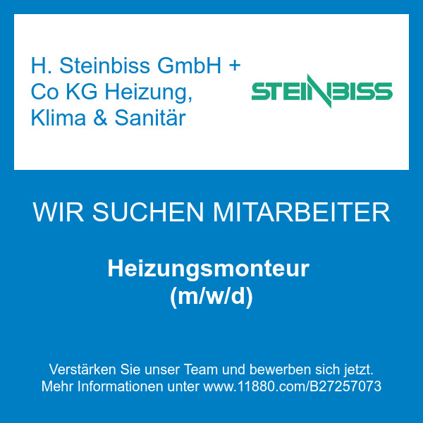 Bilder H. Steinbiss GmbH + Co KG Heizung, Klima & Sanitär