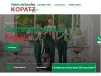 Website Screenshot GebäudeService Kopatz GmbH