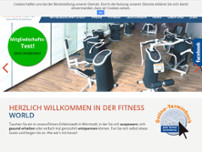 Fitness World GmbH & Co. KG website screenshot