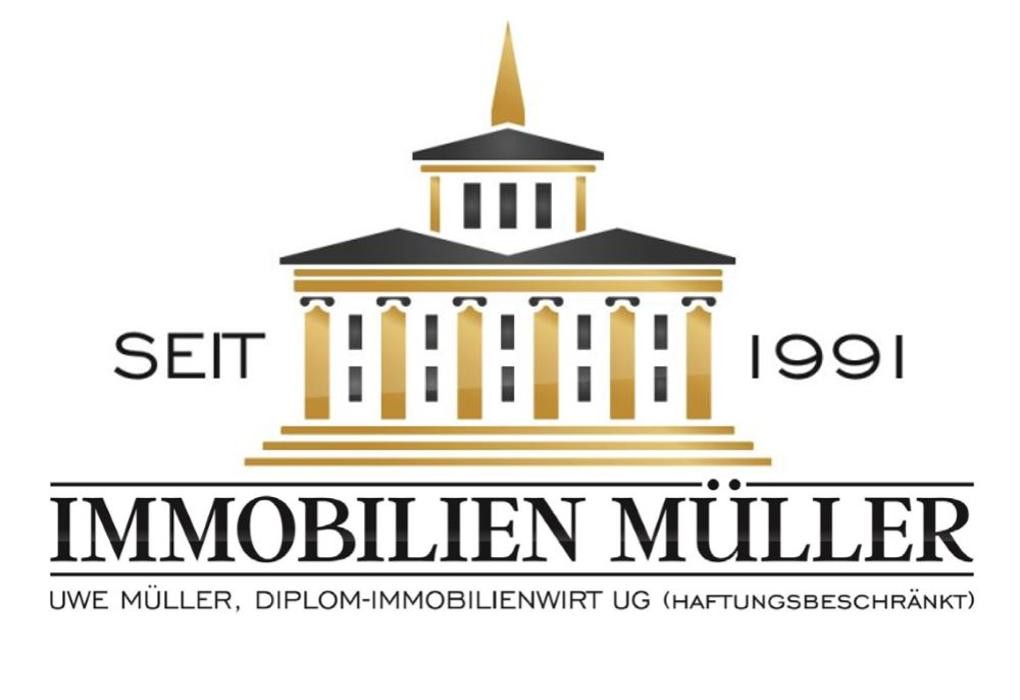 Uwe Müller, Diplom Immobilienwirt UG (haftungsbeschränkt), Geschäftsführerin: Jutta Müller Logo