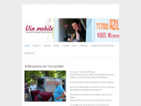 Vin Mobile website screenshot