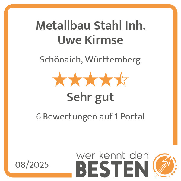 Bilder Metallbau Stahl Inh. Uwe Kirmse