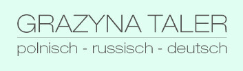 Übersetzungsbüro Grazyna Taler Logo