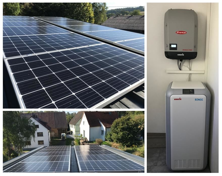 Bilder enerix Stuttgart- Photovoltaik & Stromspeicher