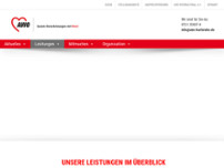 Screenshot for http://www.awo-karlsruhe.de