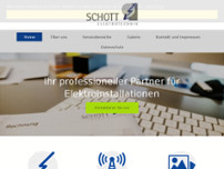 Schott-Elektrotechnik website screenshot