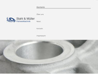 Stahl & Müller Feinwerktechnik GbR website screenshot