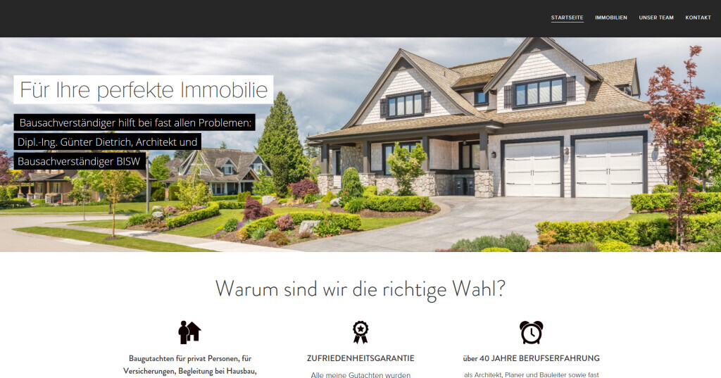 Bilder Bausachverständigenbüro Dipl.-Ing Günter Dietrich