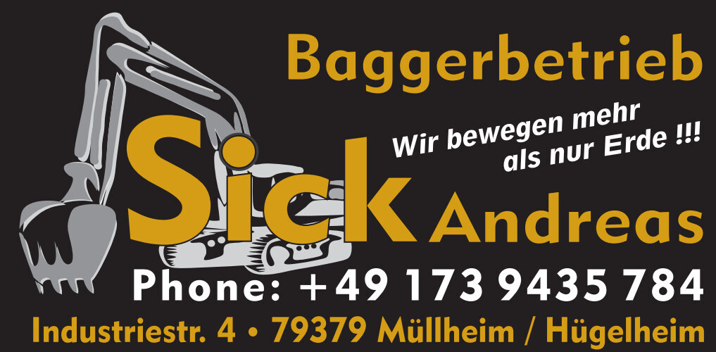 Bilder Andreas Sick Baggerbetrieb