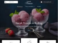 Website Screenshot Eiscafe Venezia Roding