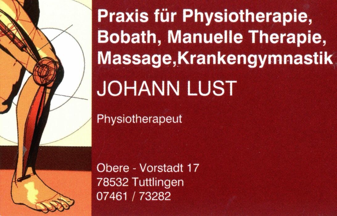 Bilder Johann Lust Physiotherapiepraxis