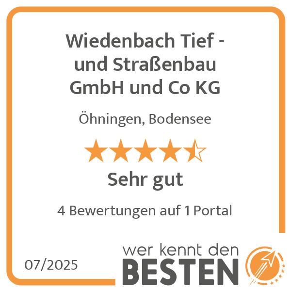 Bilder Wiedenbach Tief - und Straßenbau GmbH und Co KG