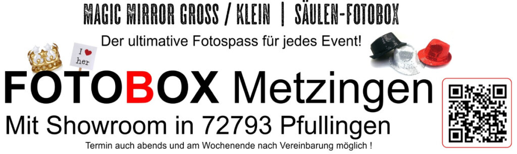 Bilder Fotobox Metzingen - Showroom