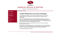 Kanzlei Reichl & Vetter GmbH & Co. KG, Steuerberatungsgesellschaft website screenshot